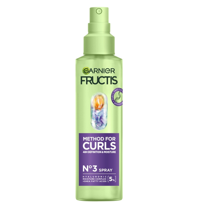 Garnier Fructis Method for Curls leave-in til krøllet hår - 150 ml i gruppen SKØNHED & HELSE / Hår og styling / Hårpleje / Balsam spray /Leave-in hos TP E-commerce Nordic AB (C98181)