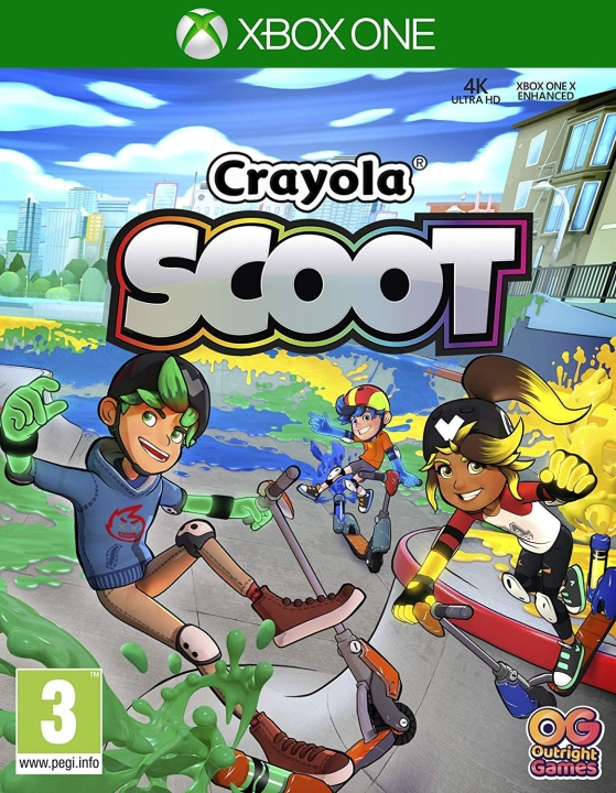Outright Games Crayola Scoot i gruppen HJEMMEELEKTRONIK / Spilkonsoller og tilbehør / Xbox One / Spil hos TP E-commerce Nordic AB (C98323)