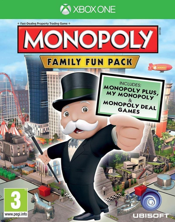 Monopoly Family Fun Pack i gruppen HJEMMEELEKTRONIK / Spilkonsoller og tilbehør / Xbox One / Spil hos TP E-commerce Nordic AB (C98429)