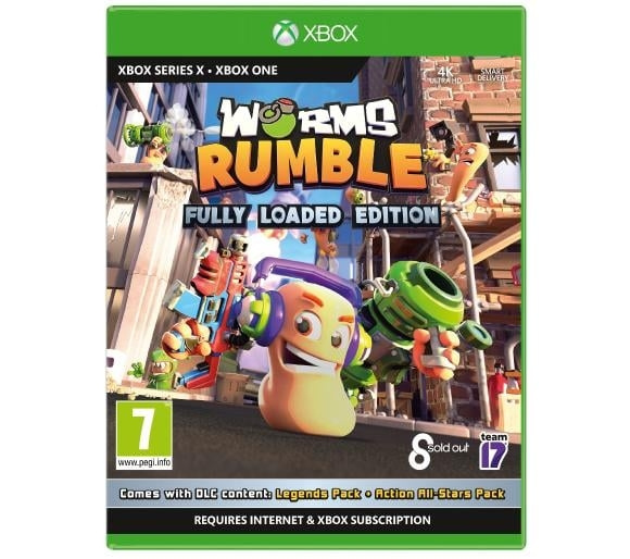 Team17 WORMS RUMBLE (XONE/XSERIESX) i gruppen HJEMMEELEKTRONIK / Spilkonsoller og tilbehør / Xbox One / Spil hos TP E-commerce Nordic AB (C98440)