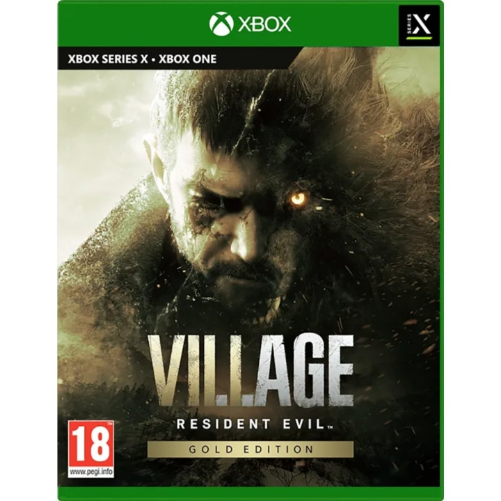 Capcom Resident Evil Village (guldudgave) i gruppen HJEMMEELEKTRONIK / Spilkonsoller og tilbehør / Xbox Series X / Spil hos TP E-commerce Nordic AB (C98571)