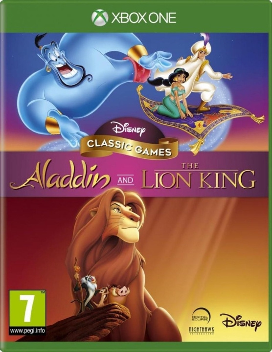 Klassiske Disney-spil: Aladdin og Løvernes Konge i gruppen HJEMMEELEKTRONIK / Spilkonsoller og tilbehør / Xbox One / Spil hos TP E-commerce Nordic AB (C98679)