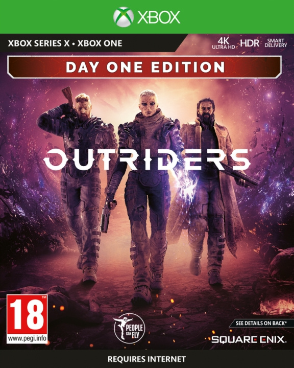 Square Enix Outriders - Day One Edition i gruppen HJEMMEELEKTRONIK / Spilkonsoller og tilbehør / Xbox One / Spil hos TP E-commerce Nordic AB (C98741)