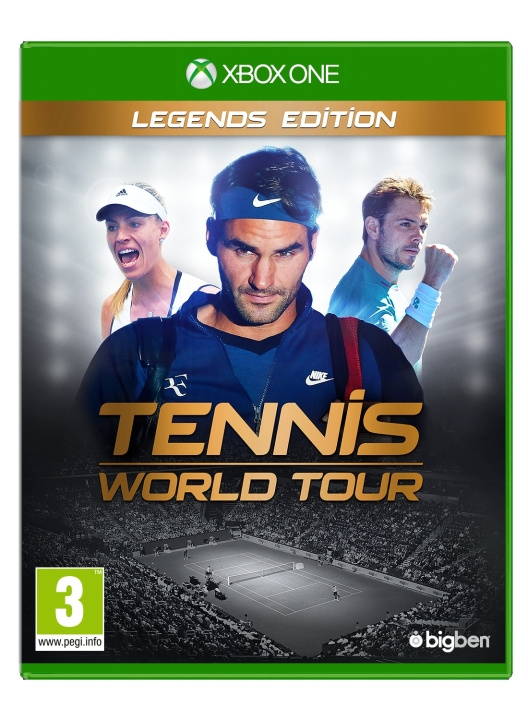Bigben Tennis World Tour: Legends Edition i gruppen HJEMMEELEKTRONIK / Spilkonsoller og tilbehør / Xbox One / Spil hos TP E-commerce Nordic AB (C99275)