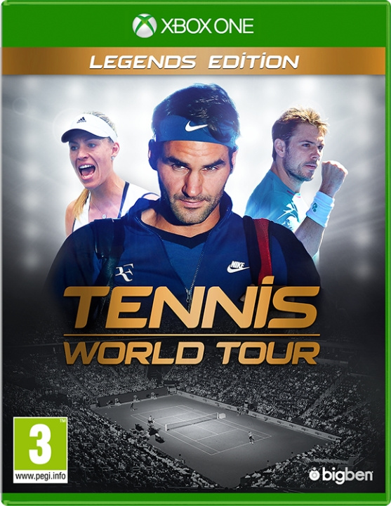 Bigben Tennis World Tour (Legends Edition) i gruppen HJEMMEELEKTRONIK / Spilkonsoller og tilbehør / Xbox One / Spil hos TP E-commerce Nordic AB (C99277)