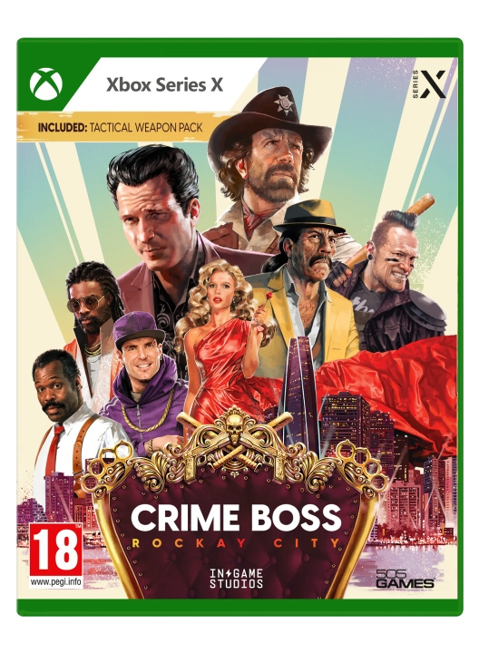 Crime Boss Rockay City (XseriesX) i gruppen HJEMMEELEKTRONIK / Spilkonsoller og tilbehør / Xbox Series X / Spil hos TP E-commerce Nordic AB (C99428)