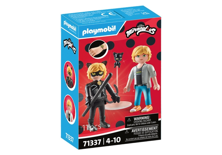 Playmobil Mirakuløst: Adrien & Cat Noir (71337) i gruppen LEGETØJ, BØRN & BABY / Legetøj / Legesæt hos TP E-commerce Nordic AB (C99441)