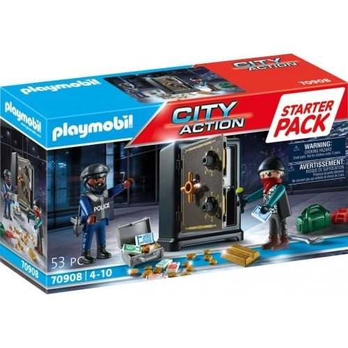 Playmobil Startpakke Bankrøveri (70908) i gruppen LEGETØJ, BØRN & BABY / Legetøj / Legesæt hos TP E-commerce Nordic AB (C99482)