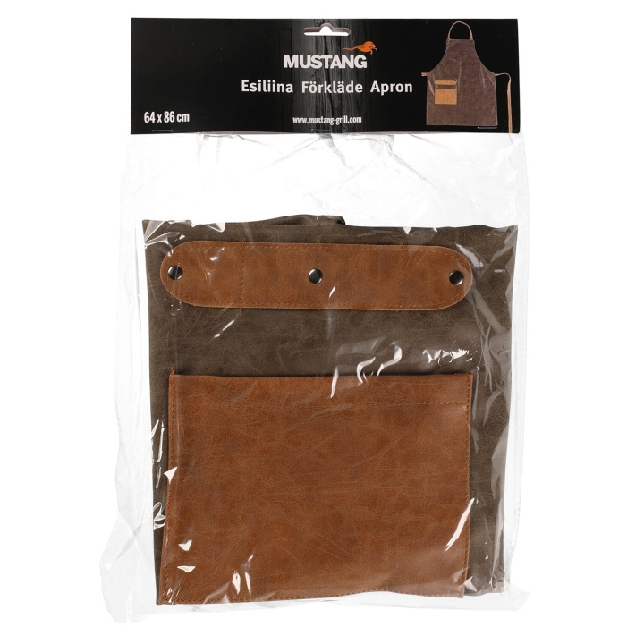 Mustang Grill Apron Brown i gruppen HJEM, HUS & HAVE / Have og gårdhave / Grill og Grill Tilbehør hos TP E-commerce Nordic AB (C99558)