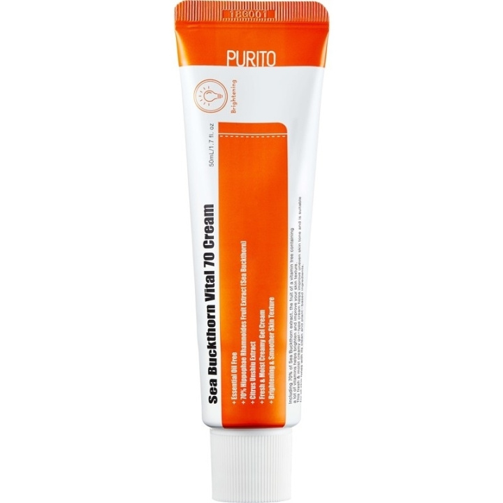 Purito Sea Buckthorn Vital 70 Cream 50ml i gruppen SKØNHED & HELSE / Hudpleje / Ansigt / Dagcreme hos TP E-commerce Nordic AB (C99616)
