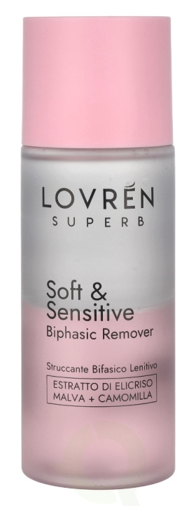 Lovren Superb Soft & Sensitive Biphasic Make-Up Remover 100 ml i gruppen SKØNHED & HELSE / Makeup / Makeup fjerner hos TP E-commerce Nordic AB (C99842)