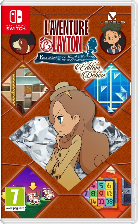 Layton\'s Mystery Journey: Katrielle and the Millionaries Conspiracy (Deluxe Edition) (Switch) i gruppen HJEMMEELEKTRONIK / Spilkonsoller og tilbehør / Nintendo Switch / Spil hos TP E-commerce Nordic AB (C99968)