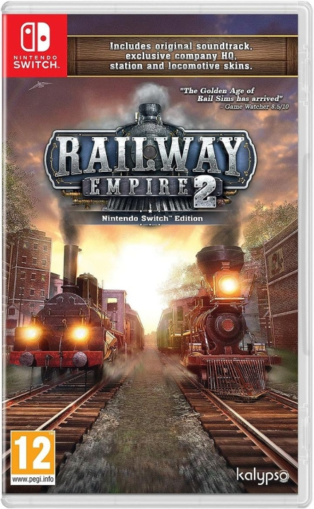 Railway Empire 2 (Deluxe Edition) (Switch) i gruppen HJEMMEELEKTRONIK / Spilkonsoller og tilbehør / Nintendo Switch / Spil hos TP E-commerce Nordic AB (D00561)
