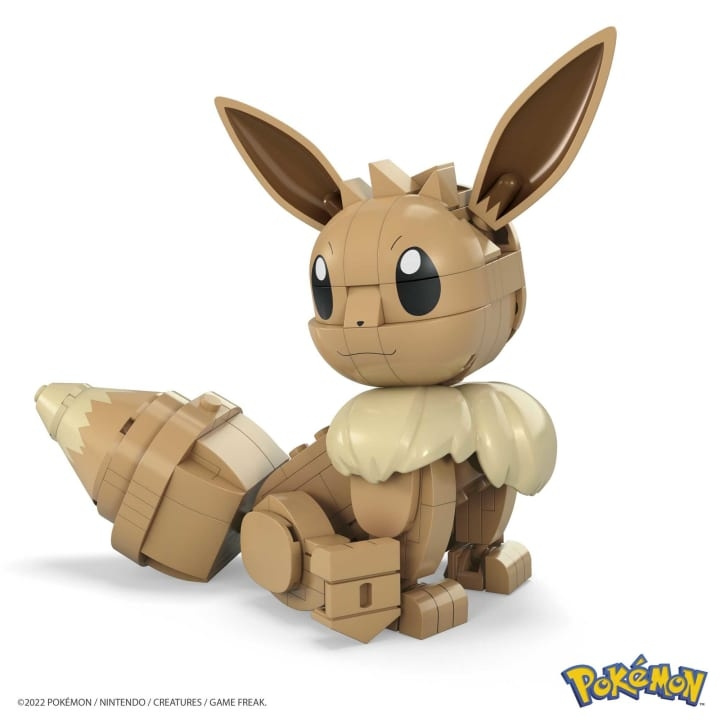 Pokémon MEGA - Pokémon Build & Show - Eevee (HDL84) i gruppen LEGETØJ, BØRN & BABY / Legetøj / Figurer, miniaturer og tilbehør hos TP E-commerce Nordic AB (D00600)
