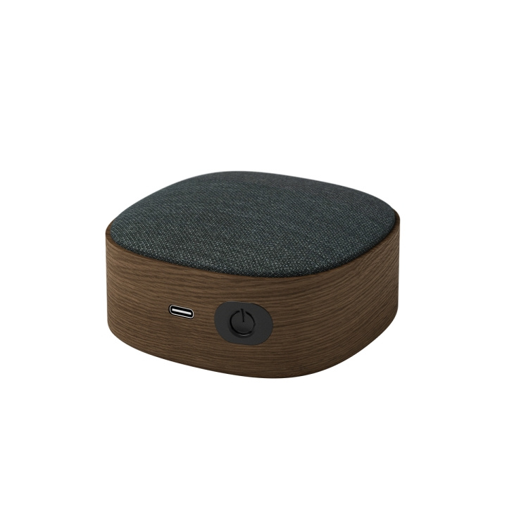 SACKit Go Wood bærbar Bluetooth-højttaler - røget eg - S i gruppen HJEMMEELEKTRONIK / Lyd & billede / Højttalere & tilbehør / Bluetooth-højttalere / Bærbare højttalere hos TP E-commerce Nordic AB (D00635)