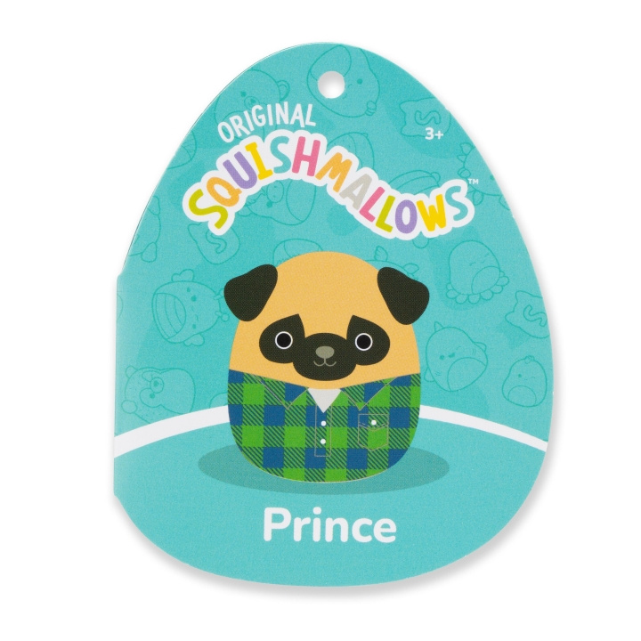 Squishmallows 30 cm P21 Prince Pug (216222) i gruppen LEGETØJ, BØRN & BABY / Legetøj / Figurer, miniaturer og tilbehør hos TP E-commerce Nordic AB (D00801)