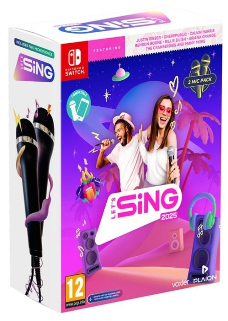 Let's Sing 2025 (Double Mic Bundle) (Switch)