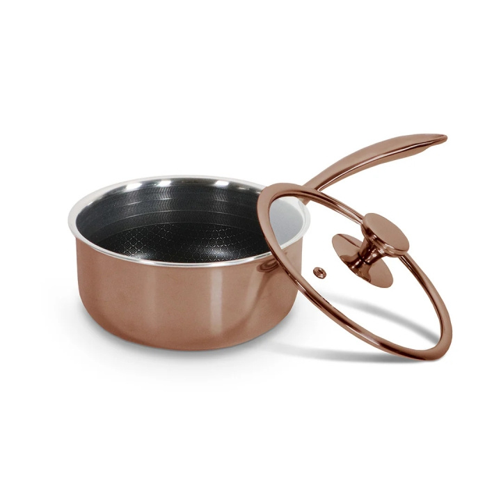 Sobczyk Hybrid kasserolle - Rose - 16cm i gruppen HJEM, HUS & HAVE / Køkkenredskaber / Gryder og kasseroller hos TP E-commerce Nordic AB (D00932)