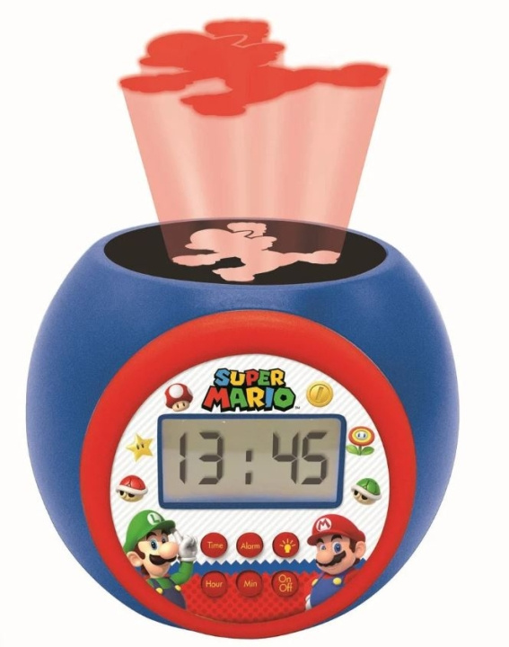 Lexibook Super Mario - projektorvækkeur (RL977NI) i gruppen HJEM, HUS & HAVE / Ure og tællere / Vækkeure hos TP E-commerce Nordic AB (D00950)
