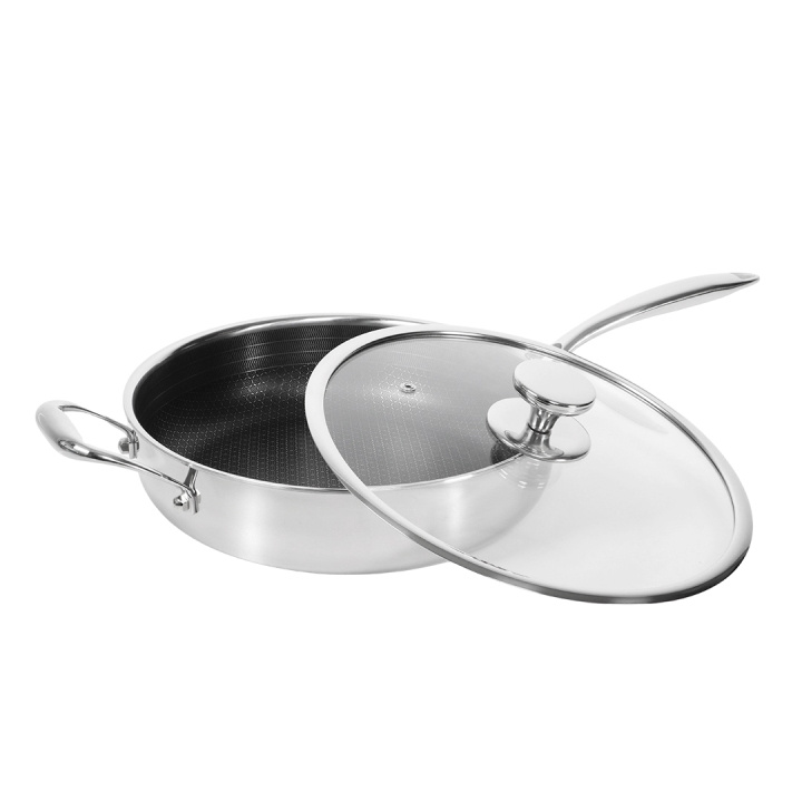 Sobczyk Hybrid sauterpande med låg Ø28cm i gruppen HJEM, HUS & HAVE / Køkkenredskaber / Stegepander hos TP E-commerce Nordic AB (D01066)