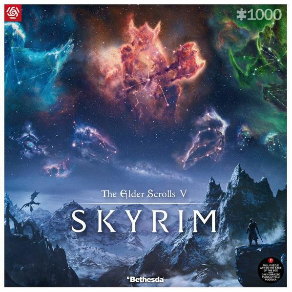 Good Loot - Gaming-puslespil: The Elder Scrolls V - Skyrim , 000 brikker i gruppen SPORT, FRITID & HOBBY / Hobby / Puslespil hos TP E-commerce Nordic AB (D01552)