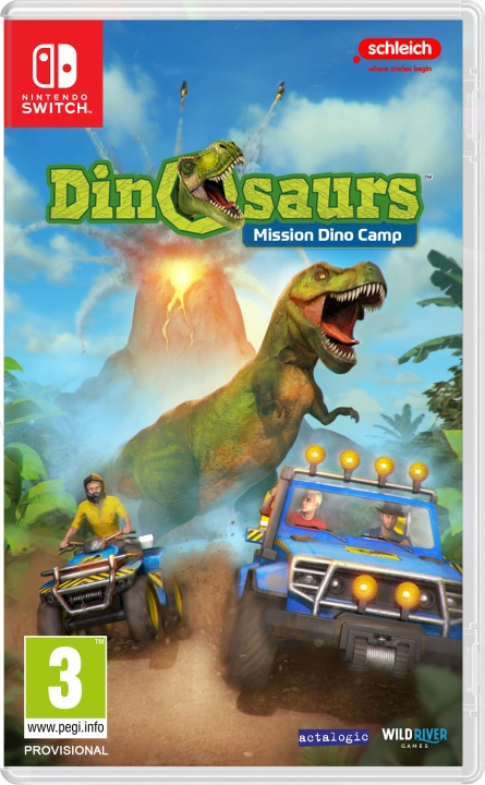 Dinosaurs: Mission Dino Camp (Switch) i gruppen HJEMMEELEKTRONIK / Spilkonsoller og tilbehør / Nintendo Switch / Spil hos TP E-commerce Nordic AB (D01774)