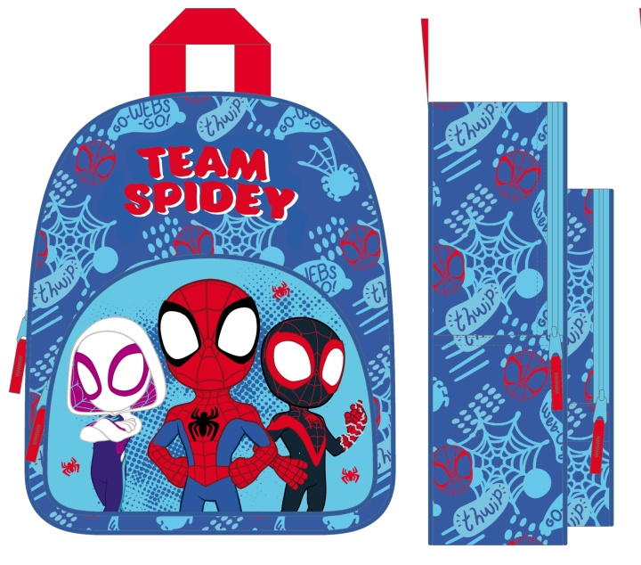 Undercover Spidey - backpack with front pocket (6600000091) i gruppen LEGETØJ, BØRN & BABY / Rejse / Børnetasker / Rygsække hos TP E-commerce Nordic AB (D01992)