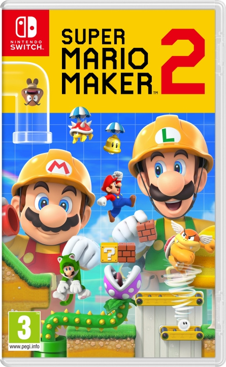 Super Mario Maker 2 (UK, SE, DK, FI) (Switch) i gruppen HJEMMEELEKTRONIK / Spilkonsoller og tilbehør / Nintendo Switch / Spil hos TP E-commerce Nordic AB (D02121)