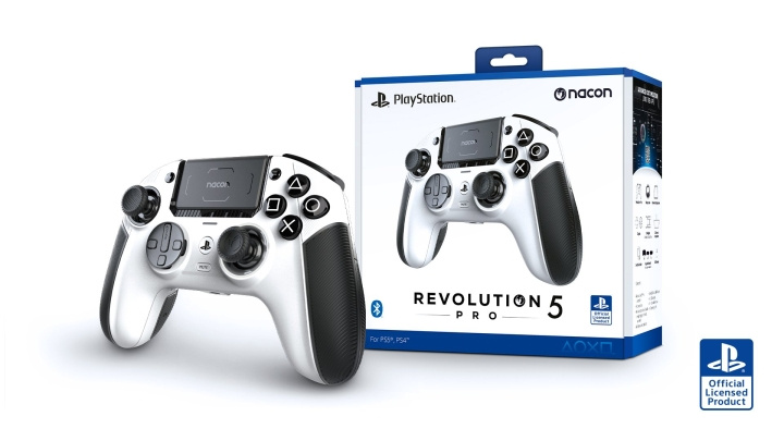NACON PS5 Revolution 5 Pro Controller Hvid i gruppen HJEMMEELEKTRONIK / Spilkonsoller og tilbehør / Sony PlayStation 5 / Tilbehør hos TP E-commerce Nordic AB (D02174)