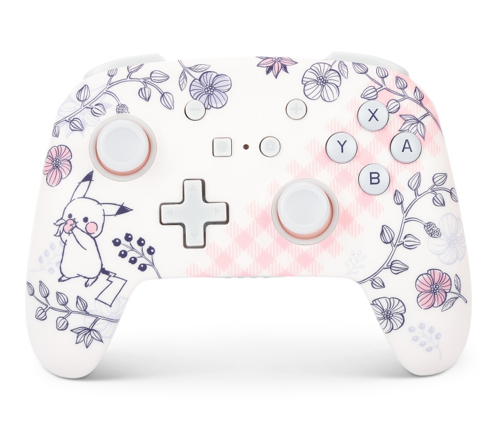 PowerA Forbedret trådløs controller - Pikachu Garden (Nintendo Switch) i gruppen HJEMMEELEKTRONIK / Spilkonsoller og tilbehør / Nintendo Switch / Tilbehør hos TP E-commerce Nordic AB (D02266)
