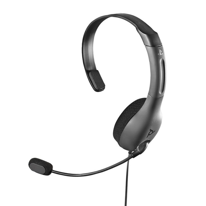 PDP Gaming Playstation 4 chat-headset LVL30 grå i gruppen HJEMMEELEKTRONIK / Spilkonsoller og tilbehør / Sony PlayStation 4 / Tilbehør hos TP E-commerce Nordic AB (D02319)
