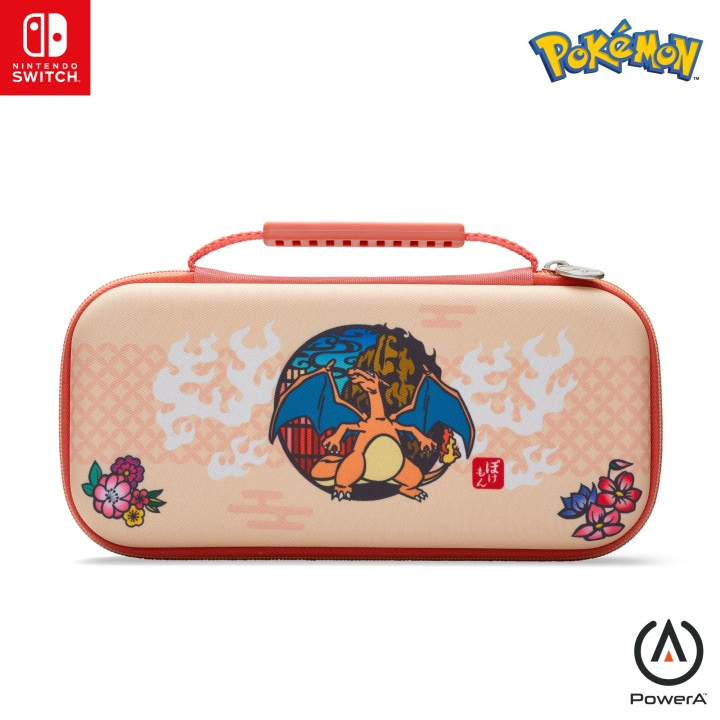 PowerA Beskyttelsesetui - Charizard Blossom (Nintendo Switch) i gruppen HJEMMEELEKTRONIK / Spilkonsoller og tilbehør / Nintendo Switch / Tilbehør hos TP E-commerce Nordic AB (D02347)