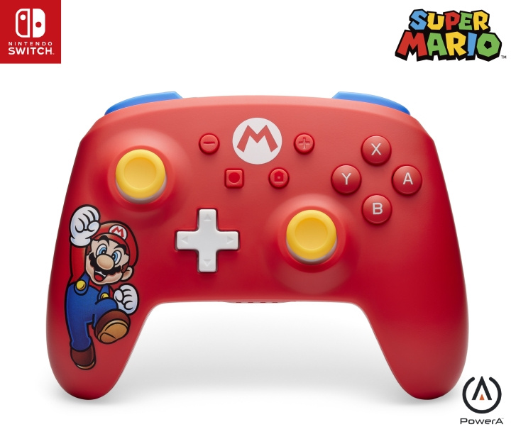 PowerA Trådløs controller - Mario Joy (Nintendo Switch) i gruppen HJEMMEELEKTRONIK / Spilkonsoller og tilbehør / Nintendo Switch / Tilbehør hos TP E-commerce Nordic AB (D02350)
