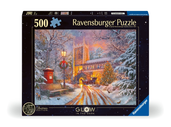 Ravensburger Puslespil Magical Christmas Starline, 500 brikker (12000481) i gruppen SPORT, FRITID & HOBBY / Hobby / Puslespil hos TP E-commerce Nordic AB (D02502)