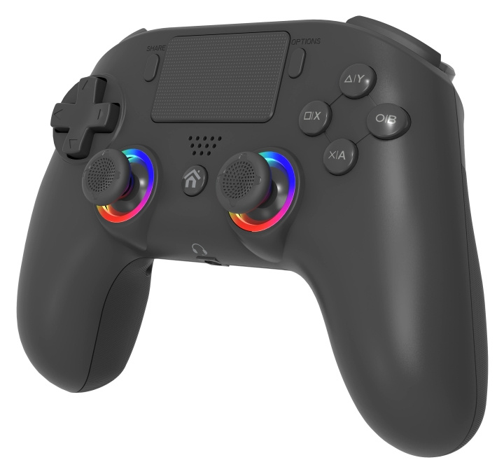 SuBsonic Trådløs led-controller PS4 sort - PS4/PC i gruppen HJEMMEELEKTRONIK / Spilkonsoller og tilbehør / Sony PlayStation 4 / Tilbehør hos TP E-commerce Nordic AB (D02545)