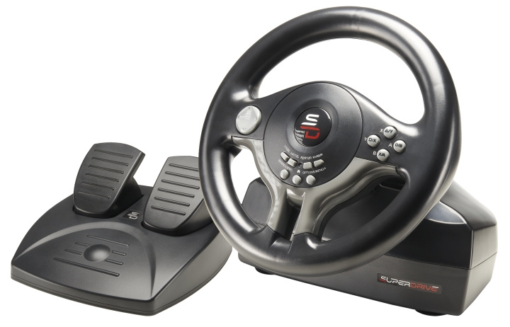 SuBsonic Superdrive SV 250 - PS4/PS3/Xbox One, X/S / Switch / PC i gruppen HJEMMEELEKTRONIK / Spilkonsoller og tilbehør / Sony PlayStation 4 / Tilbehør hos TP E-commerce Nordic AB (D02550)