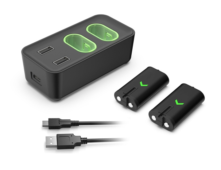 SuBsonic Dobbelt oplader og hub - Xbox Series X / S i gruppen HJEMMEELEKTRONIK / Spilkonsoller og tilbehør / Xbox Series X / Tilbehør hos TP E-commerce Nordic AB (D02553)