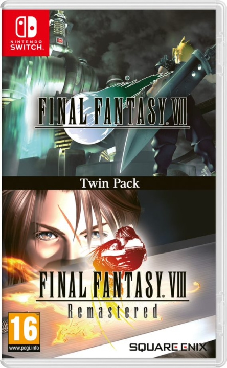 Final Fantasy VII & Final Fantasy VIII Remastered Twin Pack (Switch) i gruppen HJEMMEELEKTRONIK / Spilkonsoller og tilbehør / Nintendo Switch / Spil hos TP E-commerce Nordic AB (D02643)