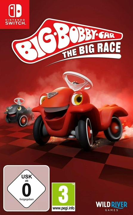 Big Bobby Car: The Big Race (Switch) i gruppen HJEMMEELEKTRONIK / Spilkonsoller og tilbehør / Nintendo Switch / Spil hos TP E-commerce Nordic AB (D02814)