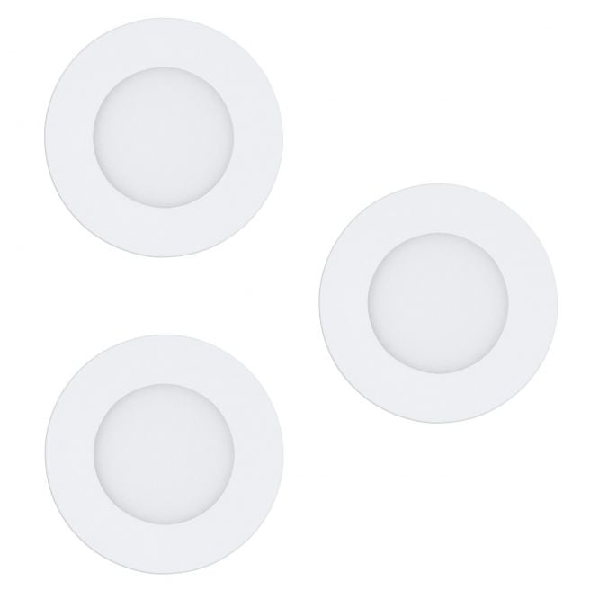 Eglo Sæt med 3x Fueva-Z indbygget hvid Ø8,5 - TW - Zigbee, Bluetooth i gruppen HJEM, HUS & HAVE / Smart hjem / Smart belysning hos TP E-commerce Nordic AB (D04011)