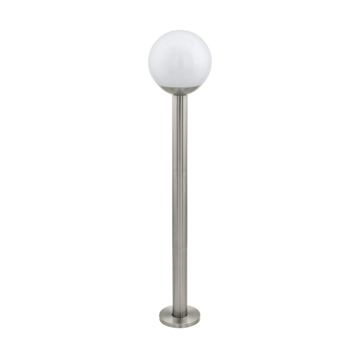 Eglo Nisia-Z udendørs gulvlampe i rustfrit stål og hvid H98 - RGB + TW - Zigbee, Bluetooth i gruppen HJEM, HUS & HAVE / Elektricitet & Belysning / Udendørs belysning / Havebelysning hos TP E-commerce Nordic AB (D04037)