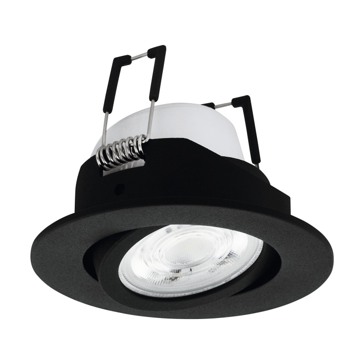 Eglo Saliceto-Z indbygningslampe sort Ø8.8 - RGB + TW - Zigbee, Bluetooth i gruppen HJEMMEELEKTRONIK / Lys / Loftslamper hos TP E-commerce Nordic AB (D04056)