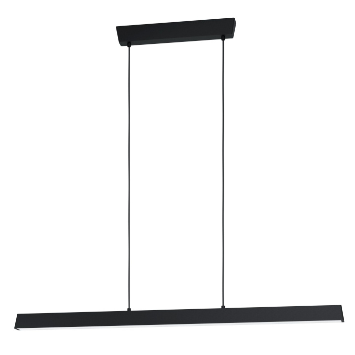 Eglo Simolaris-Z lang pendellampe sort L122 - RGB + TW - Zigbee, Bluetooth i gruppen HJEMMEELEKTRONIK / Lys / Loftslamper hos TP E-commerce Nordic AB (D04074)