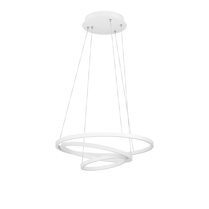 Eglo Lobinero-Z pendel hvid Ø57 - TW - Zigbee, Bluetooth i gruppen HJEMMEELEKTRONIK / Lys / Loftslamper hos TP E-commerce Nordic AB (D04202)
