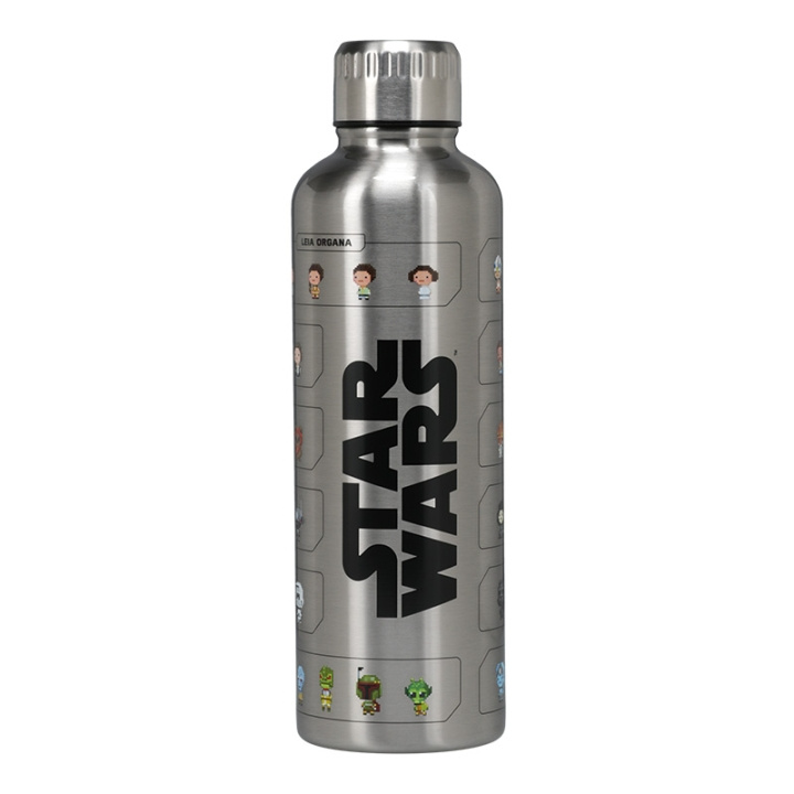 Paladone Star Wars vandflaske i metal i gruppen SPORT, FRITID & HOBBY / Friluftsliv / Termokander & vandflasker hos TP E-commerce Nordic AB (D04285)