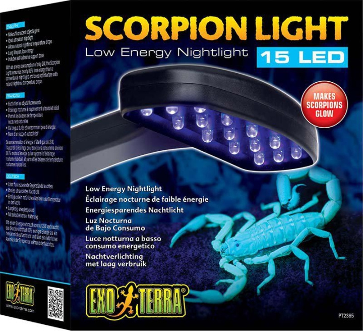 EXOTERRA - Scorpion Light 2W - (205.2900) i gruppen HJEM, HUS & HAVE / Tilbehør til dyr / Tilbehør til terrarier hos TP E-commerce Nordic AB (D04288)