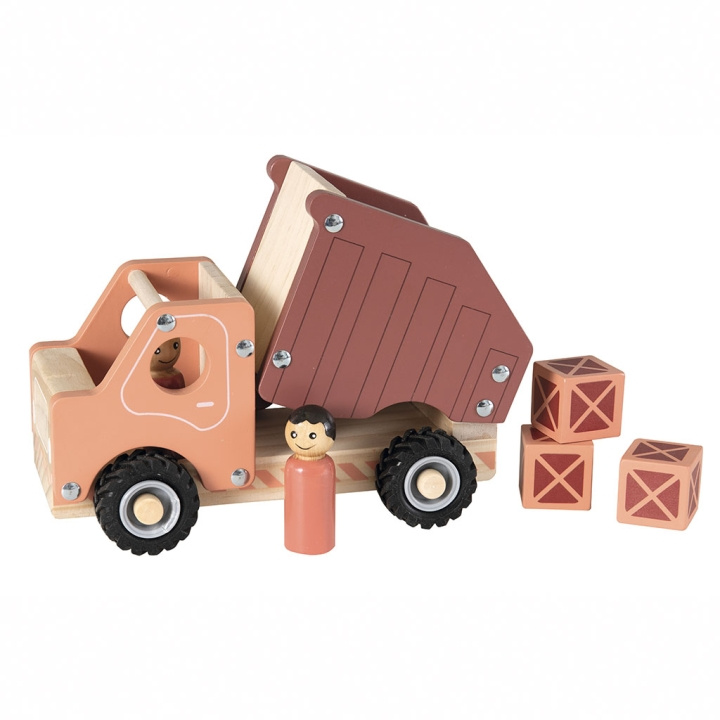Egmont Toys Stor lastbil af træ - (511121) i gruppen LEGETØJ, BØRN & BABY / Legetøj / Legetøjsbiler hos TP E-commerce Nordic AB (D04342)