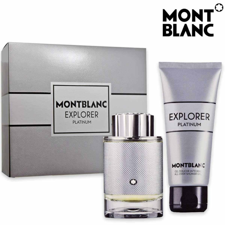Mont Blanc Explorer Platinum-gaveæske i gruppen SKØNHED & HELSE / Gaveæske / Gaveæske til hende hos TP E-commerce Nordic AB (D04589)