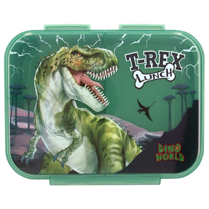 Dino World Madkasse REFLECTOR ( 0412898 ) i gruppen LEGETØJ, BØRN & BABY / Mad & Drikke / Børnebestik og tallerkener hos TP E-commerce Nordic AB (D04610)