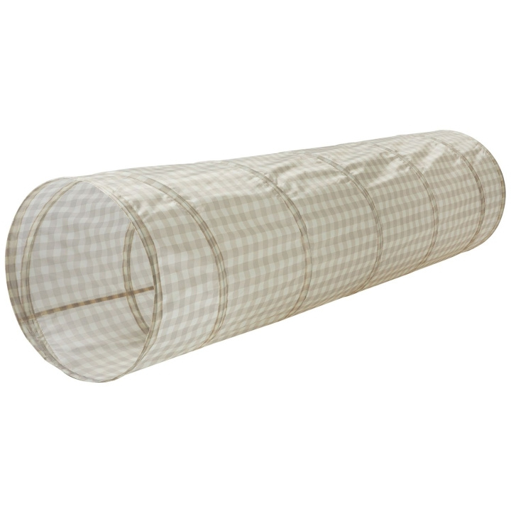3 Sprouts Legetunnel, Gingham/Beige - (ITLGBG) i gruppen LEGETØJ, BØRN & BABY / Legetøj / Legetøj hos TP E-commerce Nordic AB (D04619)